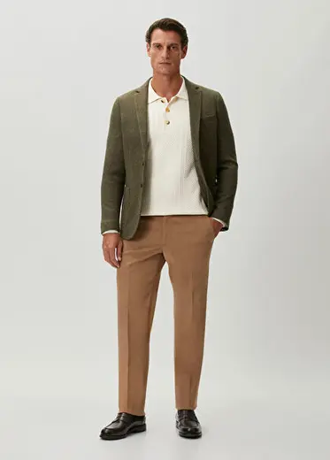 Rigolo Bej Chino Pantolon