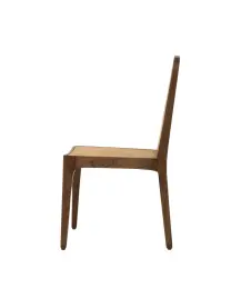 Rattan Örgü Detaylı Mango Ağacı Sandalye(50x55x81 Cm) 4