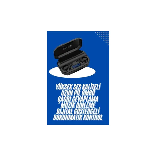 Masa Dostu Kulaklık Bluetooth 5.2 Kablosuz Kulakiçi Rgb Işıklı Çift Mikrofonlu Tdms-07