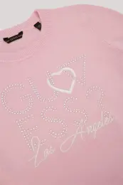 Guess Kız Çocuk Pembe Sweatshirt 8