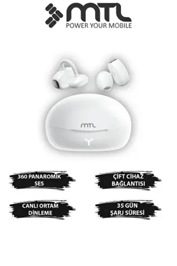 OWS Klipsli Kablosuz BT v5.4 + EDR + ANC Kulak Üstü Premium Sporcu Kulaklığı MT930