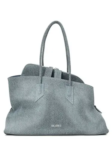 La Passeggiata Medium Mavi Kadın Denim Çanta