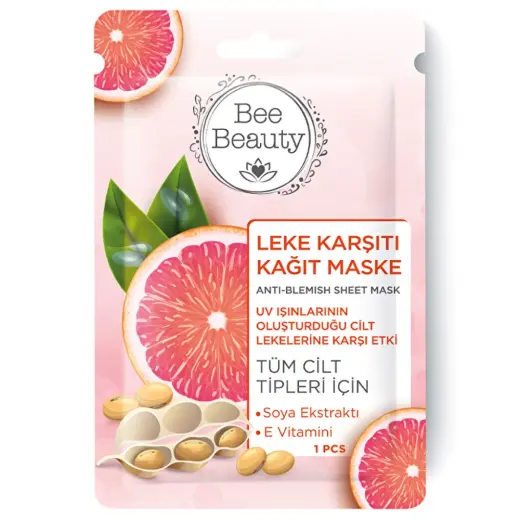 Bee Beauty Leke Karşıtı Kağıt Maske 25 ml