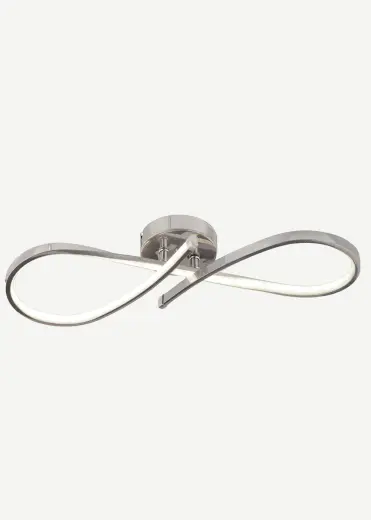 Zuna Led Avize Krom (52x11 cm)