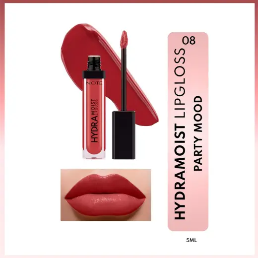 Note Hydramoist Lipgloss 08 Party Mood