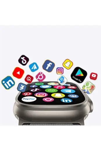 Watch Ultra 2 Wifi Destekli Android Akıllı Saat Uygulama Indirme 16 Gb Hafıza Akıllı Saat