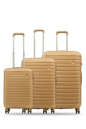 Line Style Vanille 3'lü Set Valiz 10663