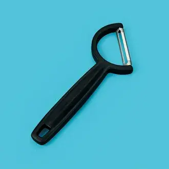 Victorinox Düz ve Tek Kenarlı Soyacak - Siyah