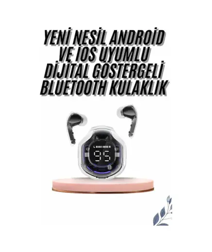 2025 - 953 - Model Kablosuz Bluetooth Kulaklık Anc Enc Destekli - Kmrsfres - Hifi Stereo