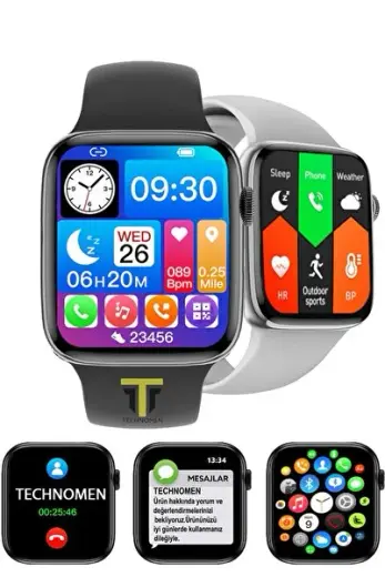 Watch7 Hw Premium Series Son Sürüm Akıllı Saat Smartwatch Ip67 Suya Dayanıklı Ios Android Uyumlu
