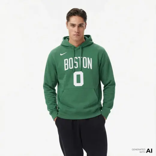 Nike NBA Boston Celtics 'Jayson Tatum' Erkek Yeşil Günlük Sweatshirt