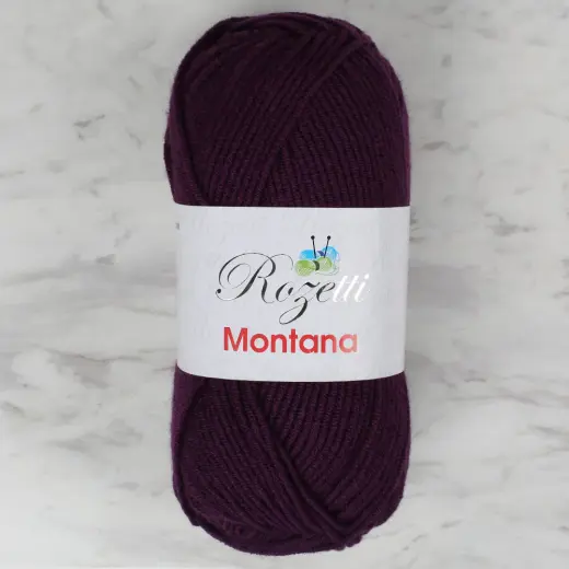 Rozetti Montana Mor El Örgü İpi - 155-19