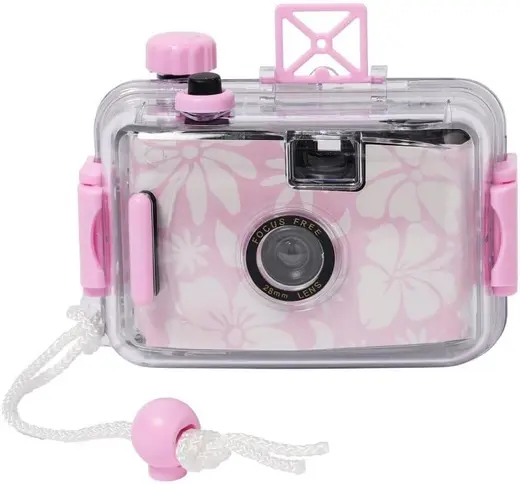Sunnylife | Çiçekli Su Geçirmez Kılıflı Su Altı Analog Fotoğraf Makinesi