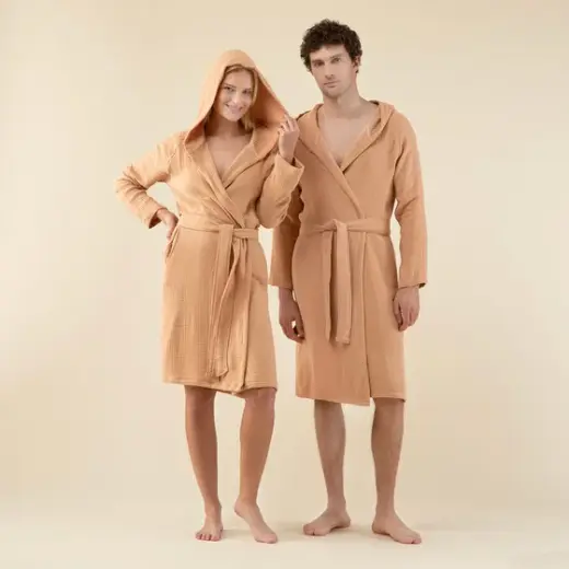 Armın Bambu Unısex Bornoz Mango