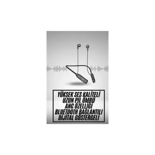 sbodurhome 60 Saat Uyumlu Bluetooth Kulaklık Kablolu Anc Özellikli Kulaklık