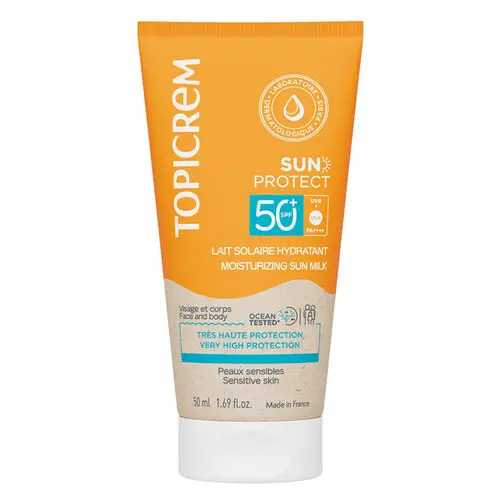 Topicrem Sun Protect Spf 50 Moisturizing Sun Milk 50 ml