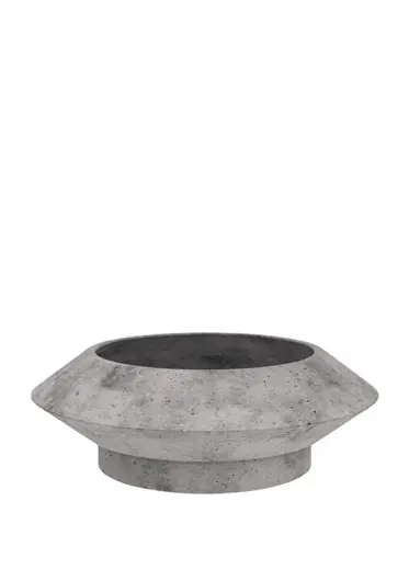 Bulbi Grigio Karbon Gri Beton Saksı