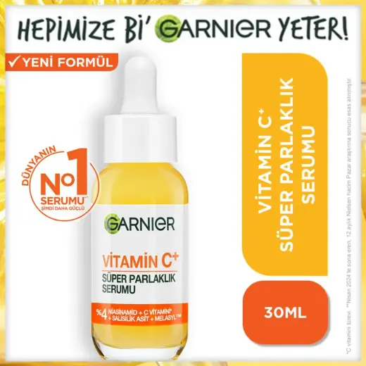 Garnier C Vitamini Parlak Süper Aydınlatıcı Serum 30 ml