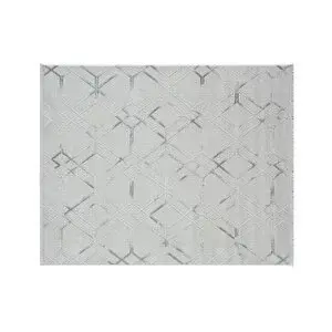 Vivense Bambu Dokulu Sik Dokuma Maki̇ne Halisi, Gri̇ 100x150, Y00595