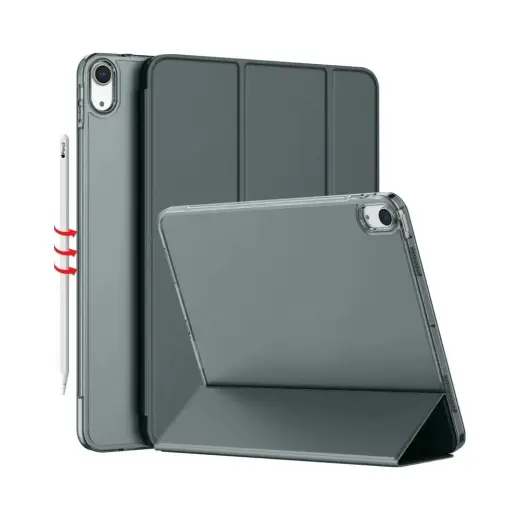 TEKNETSTORE İpad 11 A16 2025 10. Nesil 10.9 Kılıf Uyku Modlu Pu Deri Smart Standlı Akıllı Kapak Case