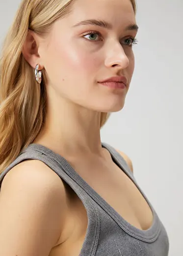 Silver Kadın Küpe