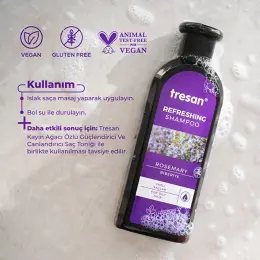 Tresan Biberiye Canlandırıcı Bakım Şampuanı 300 ml 5