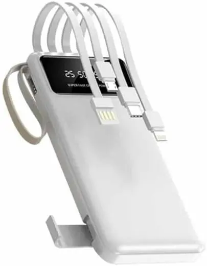 YamanHobi Powerbank Şarj Cihazı 4 Çıkışlı 20.000 MAH Powerbank Taşınabilir Çoklu Giriş