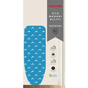 Gercella Comfort (hedi̇yeli̇)yns Mavi̇ Ütü Masasi Kilifi Bezi̇ Örtüsü -ütü Masasi Aksesuari