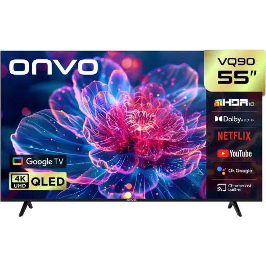 Onvo 55VQ90F3UA 55" 4K QLED Google TV