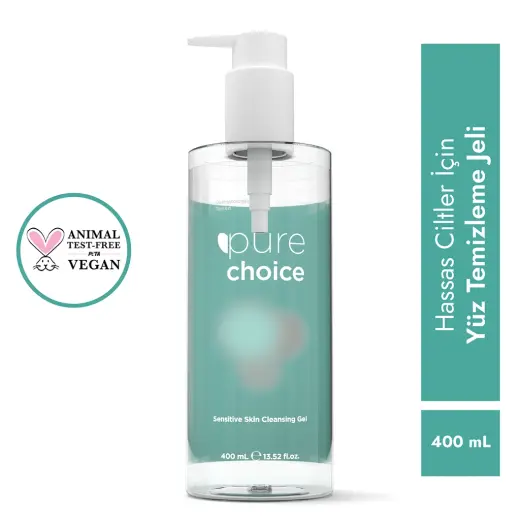 Pure Choice Hassas Ciltler İçin Yüz Temizleme Jeli 400 ml