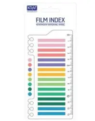 Kraf Index Fılm Pp 6X45Mm 20Yp Cetvelli Brıght Color 16645-1