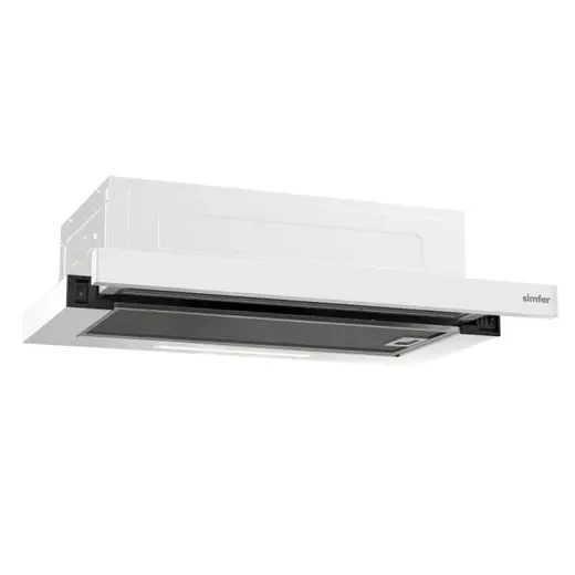 Simfer 8510 60 CM Sürgülü Aspiratör Beyaz (Kurulumsuz)