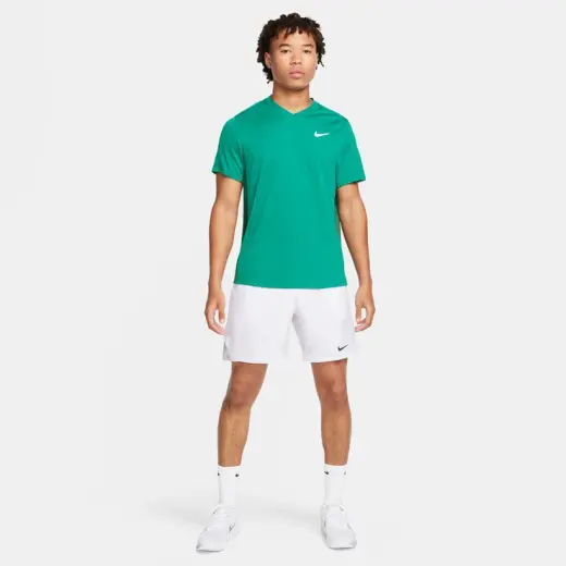 Nike Court Victory Erkek Beyaz Tenis Şortu