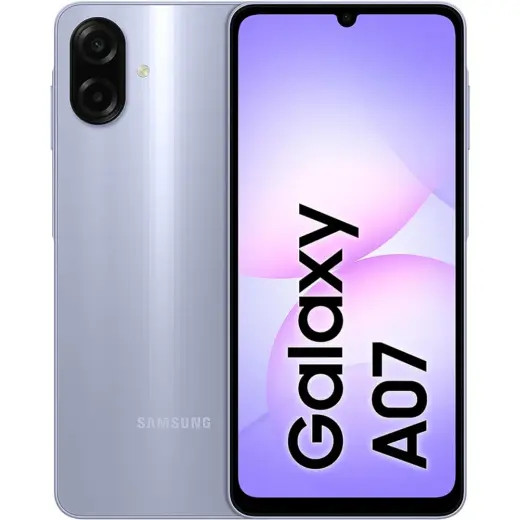 Samsung Galaxy A07 4/128 GB Cep Telefonu Açık Mor