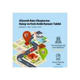 Ttec Kidi GPS 4G Sim Kartlı Akıllı Çocuk Saati Balerin Pembesi 2KSW02 7