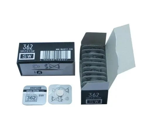 Maxell Sr-721Sw-362 10Lu Paket Pil