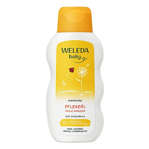 Weleda Calendula Organik Parfümsüz Bebek Yağı 200 ml