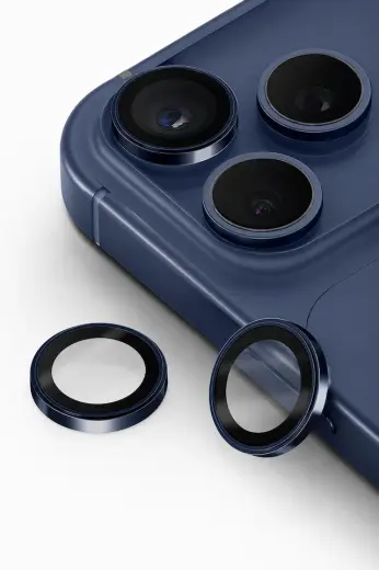 Apple iPhone 17 Pro / 17 Pro Max Uyumlu Kamera Lens Koruyucu Abis