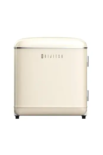 Db80rbe Retro Bej Mini Buzdolabı