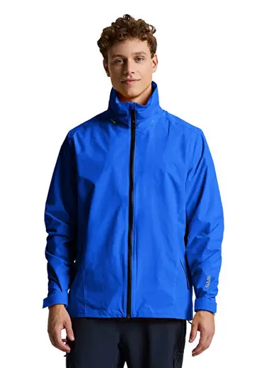 Crew Hooded 2.0 Mavi Dik Yaka Erkek Spor Ceket
