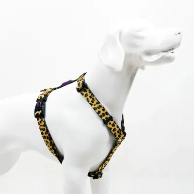 Tailpetz Harness Leopar Küçük Irk Köpek Göğüs Tasması 32-51cm [S]
