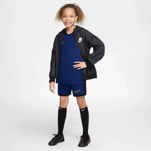 Nike Academy Çocuk Mavi Futbol T-Shirt