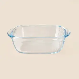 Sigma Glass Bilbao Cam Fırın Kabı - Şeffaf - 14x4 cm
