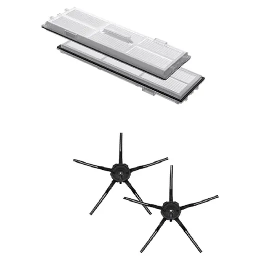 Die Grup Lin Grup S7 S7 Max S7 Ultra T7 T7S ile ile Uyumlu Robot Süpürge 2li Hepa Filtre ve 2li Yan Fırça