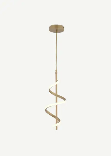 Tornado Sarkıt Led Avize Gold (20x75 cm)