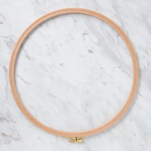 Nurge 8 mm Vidalı Ağaç Nakış Kasnak - No.8