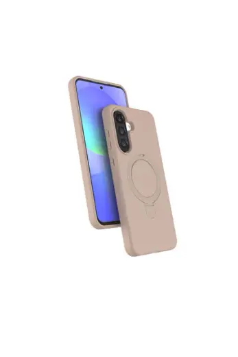 Samsung Galaxy A17 5g Regal Magsafe Standlı Kapak - Çöl Titanyum
