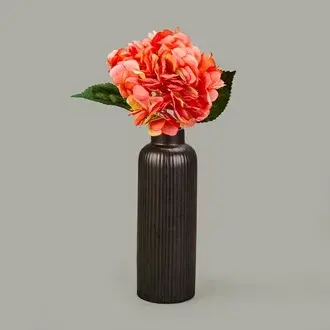 Evidea Deco Ortanca Dal Çiçek - Turuncu - 37 cm