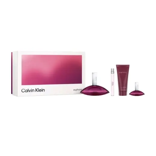 Calvin Klein Euphoria Edp Kadın Parfüm 100 Ml + Body Lotion 100 Ml + Edp 10 Ml +