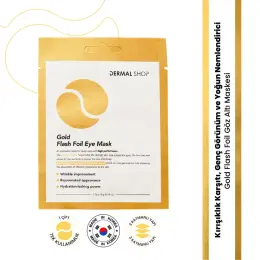 Dermal Gold Flash Foil Göz Maskesi 4 gr 1
